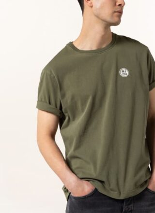 Nudie Jeans T-Shirt Herren, Grün