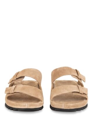 OFFICINE CREATIVE Agora 2 Pantoletten Herren, Beige
