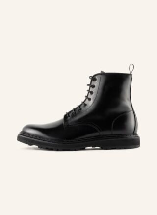 OFFICINE CREATIVE Lydon 4 Schnürboots Herren, Schwarz