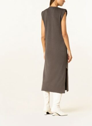 OH APRIL April Strickkleid Linn Strickkleid Damen, Braun
