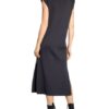 OH APRIL April Strickkleid Linn Strickkleid Damen, Schwarz