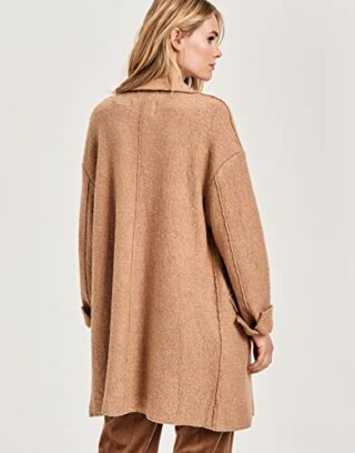 OPUS Halba Wollmantel Damen, Braun