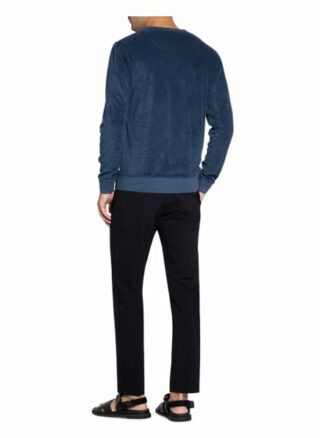 ORLEBAR BROWN aus Frottee Sweatshirt Herren, Blau