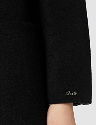 Oakwood 62178 Wollmantel Damen, Schwarz