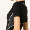Off-White Athleisure Sweatshirt Damen, Schwarz