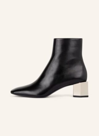 Off-White Biker Boots Damen, Schwarz