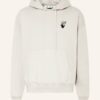 Off-White Bubble Arrow Oversized-Hoodie Herren, Beige