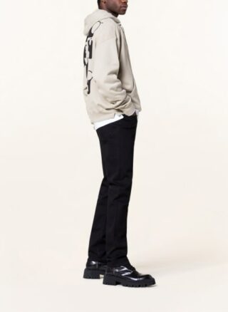 Off-White Bubble Arrow Oversized-Hoodie Herren, Beige
