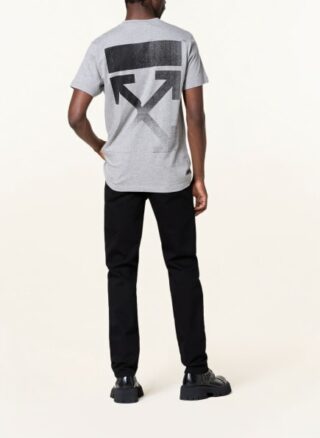 Off-White Degrade Arrow T-Shirt Herren, Grau