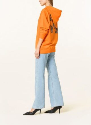 Off-White Hoodie Damen, Orange