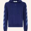 Off-White Hoodie Herren, Blau
