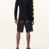 Off-White Longsleeve Herren, Schwarz