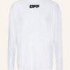 Off-White Longsleeve Herren, Weiß