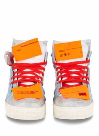 Off-White Off Court 3.0 Hightop-Sneaker Herren, Silber