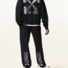 Off-White Oversized-Sweatshirt Herren, Schwarz