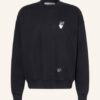 Off-White Oversized-Sweatshirt Herren, Schwarz