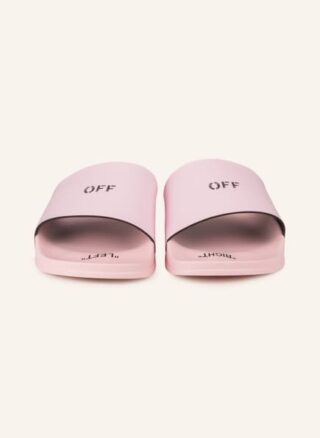 Off-White Pantoletten Damen, Pink