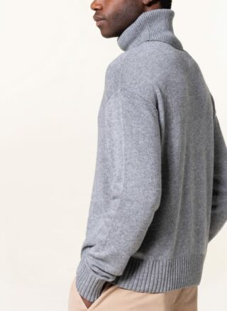 Off-White Rollkragenpullover Herren, Grau
