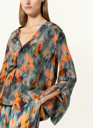 Off-White Seidenbluse Damen, Orange