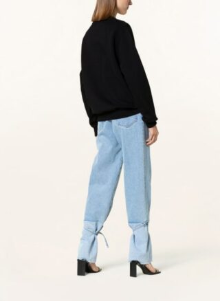 Off-White Sweatshirt Damen, Schwarz