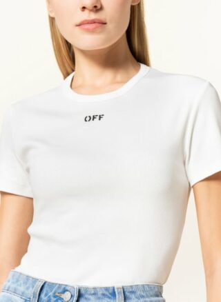 Off-White T-Shirts Damen, Weiß
