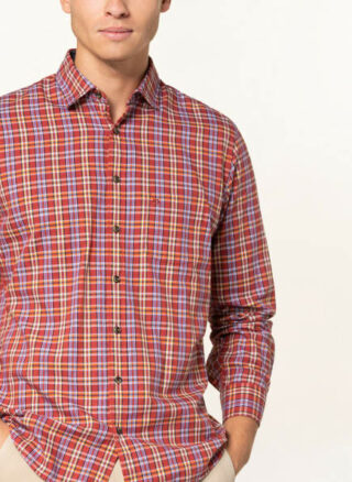 Olymp Casual-Hemd Herren, Rot