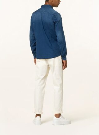Olymp Jeanshemd Herren, Blau