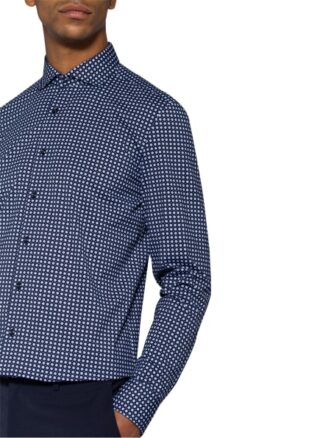 Olymp Level Five 24/7 Jerseyhemd Herren, Blau