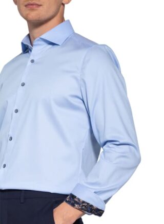 Olymp Level Five Business-Hemd Herren, Blau
