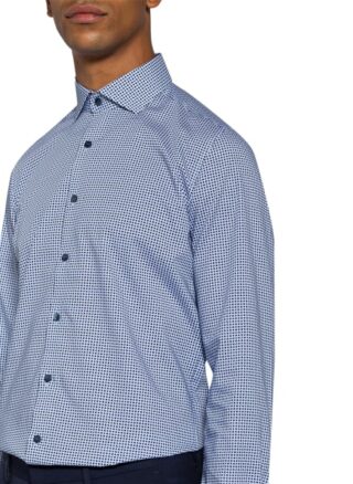 Olymp Level Five Business-Hemd Herren, Blau