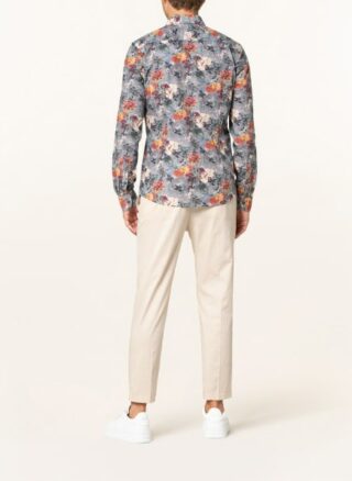 Olymp Level Five Casual-Hemd Herren, Grau