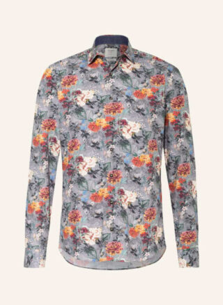 Olymp Level Five Casual-Hemd Herren, Grau