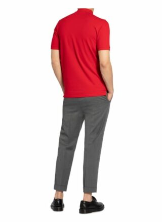 Olymp Level Piqué-Poloshirt Herren, Braun