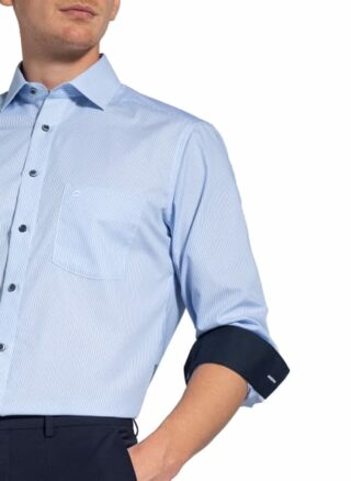 Olymp Luxor Business-Hemd Herren, Blau
