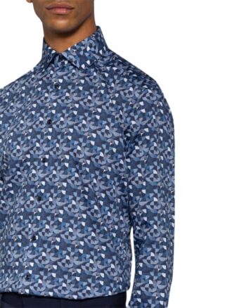 Olymp Luxor Business-Hemd Herren, Blau