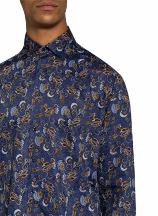 Olymp Luxor Business-Hemd Herren, Blau