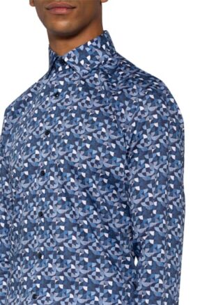 Olymp Luxor Business-Hemd Herren, Blau