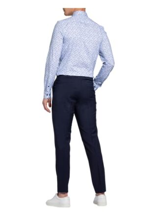 Olymp No. Six 24/7 Business-Hemd Herren, Blau