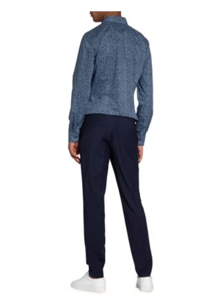 Olymp No. Six Business-Hemd Herren, Blau