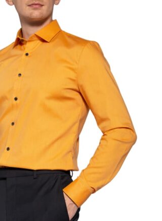 Olymp No. Six Business-Hemd Herren, Gelb