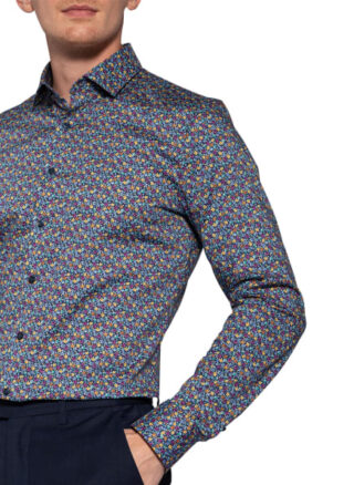 Olymp No. Six Business-Hemd Herren, Grün