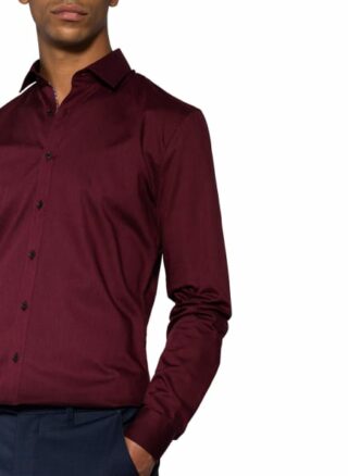 Olymp No. Six Business-Hemd Herren, Rot