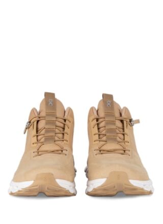 On Cloud Hi Sneaker Herren, Beige