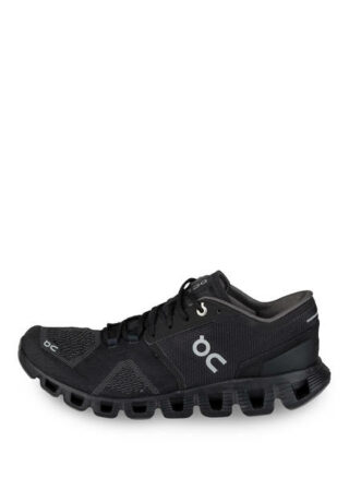 On Cloud X Laufschuhe Damen, Schwarz