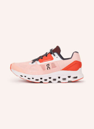 On Cloudstratus Laufschuhe Damen, Pink