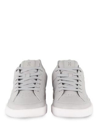 On The Roger Clubhouse Sneaker Damen, Grau