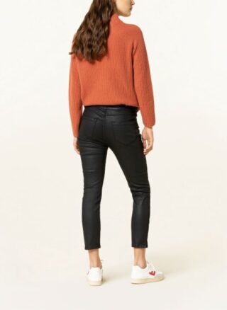 Opus Emily 7/8-Jeans Damen, Schwarz