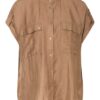 Opus Fariso Bluse Damen, Braun