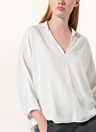 Opus Fimia Blusenshirt Damen, Weiß