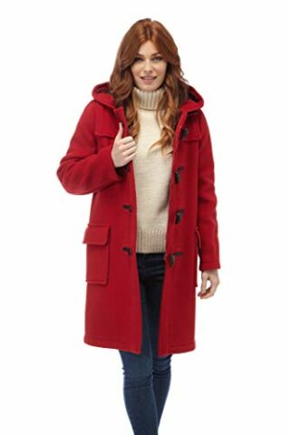 Original Montgomery Coat Damen, Rot